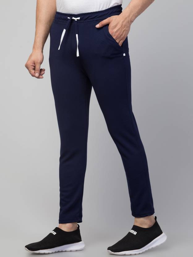 Blue Track Pants for Men's