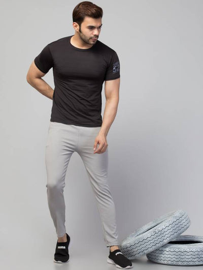 Grey Track Pants for Men's